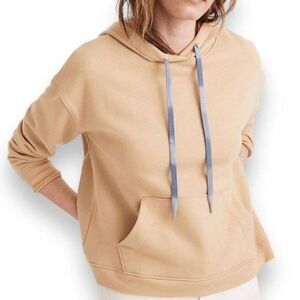 Madewell Dip-Dye Drawstring Hoodie Sweatshirt